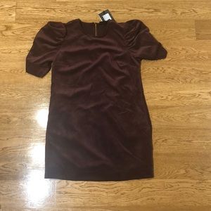 Plum, corduroy Dress